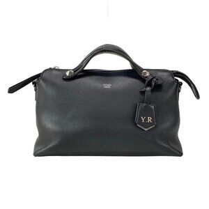 FENDI By The Way Medium 8BL124 Black Leather - Handbag